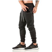 Load image into Gallery viewer, Mens Fitness Workout Bottoms Black