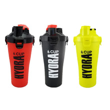 Load image into Gallery viewer, Protein Powder Dual Shaker Bottles