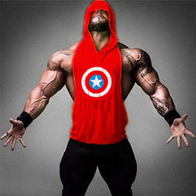 Load image into Gallery viewer, Captain America Bodybuilding Tank Top