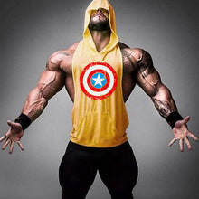 Load image into Gallery viewer, Captain America Bodybuilding Tank Top