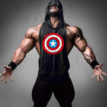 Load image into Gallery viewer, Captain America Bodybuilding Tank Top