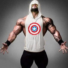 Load image into Gallery viewer, Captain America Bodybuilding Tank Top