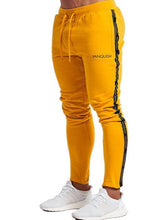 Load image into Gallery viewer, Mens Fitness Workout Bottoms Yellow