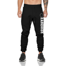 Load image into Gallery viewer, Mens Fitness Workout Bottoms Black