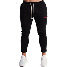 Load image into Gallery viewer, Mens Fitness Workout Bottoms Black