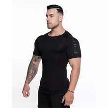 Load image into Gallery viewer, Slim Men Fitness T-Shirts