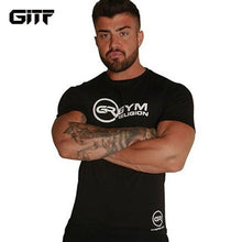 Load image into Gallery viewer, Slim Men Fitness T-Shirts